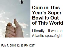 Coin in This Year's Super Bowl Is Out of This World