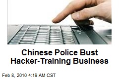 Chinese Police Bust Hacker-Training Business