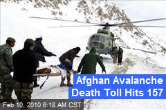 Afghan Avalanche Death Toll Hits 157