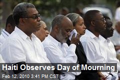 Haiti Observes Day of Mourning