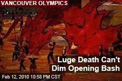 Luge Death Can't Dim Opening Bash