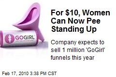 For $10, Women Can Now Pee Standing Up