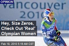 Hey, Size Zeros, Check Out 'Real' Olympian Women