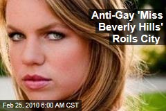 Anti-Gay 'Miss Beverly Hills' Roils City