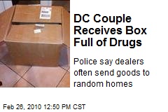 DC Couple Receives Box Full of Drugs