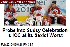 Probe Into Sudsy Celebration Is IOC at Its Sexist Worst
