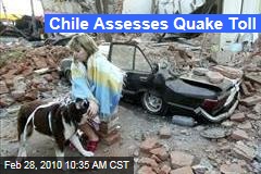 Chile Assesses Quake Toll