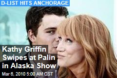 Kathy Griffin Swipes at Palin in Alaska Show