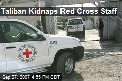 Taliban Kidnaps Red Cross Staff