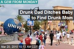 Drunk Dad Ditches Baby to Find Drunk Mom