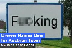 Brewer Names Beer for Austrian Town