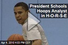 President Schools Hoops Analyst in H-O-R-S-E