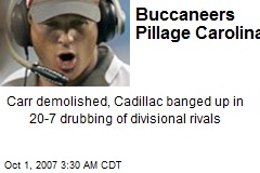 Buccaneers Pillage Carolina