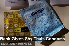 Bank Gives Shy Thais Condoms