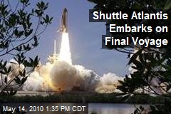 Shuttle Atlantis Embarks on Final Voyage