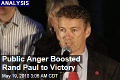 Public Anger Boosted Rand Paul to Victory