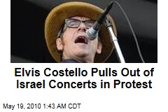 Elvis Costello Pulls Out of Israel Concerts in Protest