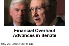 Senate Votes to End Debate on Financial Bill