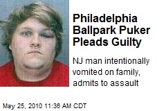 Philadelphia Ballpark Puker Pleads Guilty