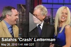 Salahis 'Crash' Letterman
