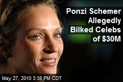 Ponzi Schemer Allegedly Bilked Celebs of $30M
