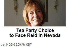 Tea Party Choice to Face Reid in Nevada