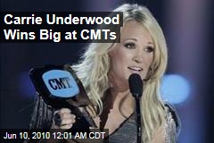 Carrie Underwood Wins Big at CMTs