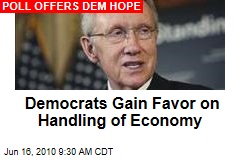Democrats Gain Favor on Handling of Economy