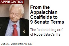 From the Appalachian Coalfields to 9 Senate Terms