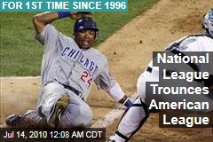 National League Trounces American League