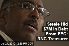 Steele Hid $7M in Debt From FEC: RNC Treasurer