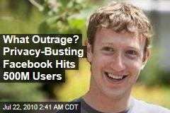 What Outrage? Privacy-Busting Facebook Rakes It In