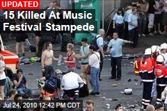 15 Killed At Music Festival Stampede
