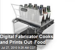 Cornucopia: Digital Fabricator able to 'print food