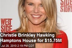 Christie Brinkley Hawks Hamptons Home: $15.75 Mil