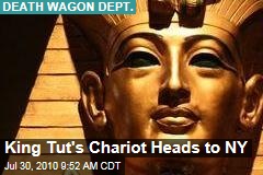 King Tut's Chariot Heads to NY