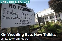 On Wedding Eve, New Tidbits