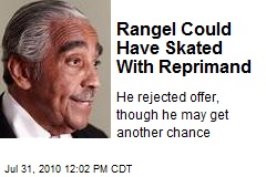 Rangel Could Have Skated With Reprimand