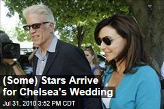 (Some) Stars Arrive for Chelsea's Wedding
