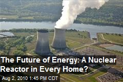 The Future: A Nuclear Reactor In Your Home?
