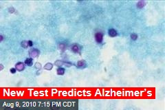 New Test Predicts Alzheimer&rsquo;s