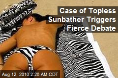 'Troubling' Topless Sunbather Triggers Italian Debate