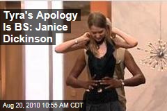Tyra's Apology Is BS: Janice Dickinson