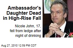 Ambassador's Daughter Dead in High-Rise Fall