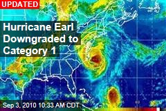 Hurricane Earl Downgraded to Category 1