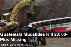 22 Killed by Mudslide in Guatemala