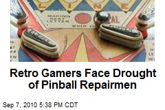 Retro Gamers Face Drought of Pinball Repairmen